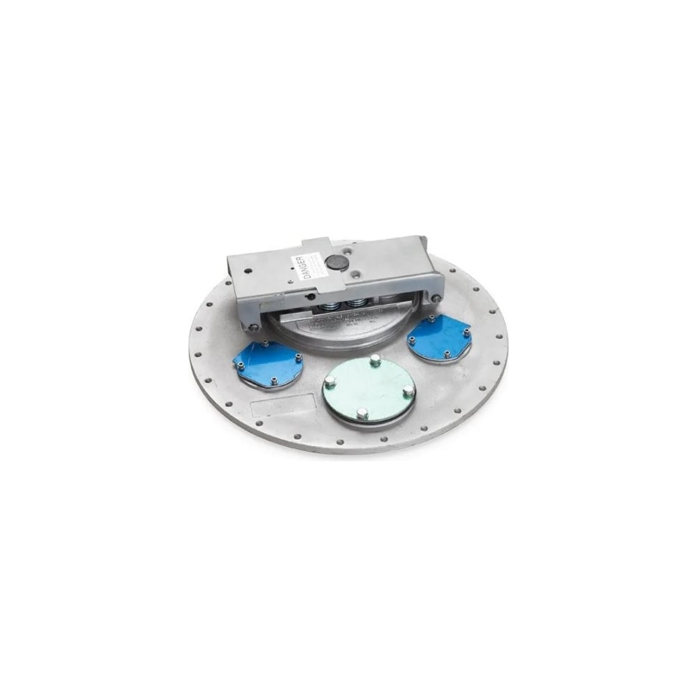 Крышка с люком для автоцистерны TITAN LOCK c отверстиями, алюминий ...