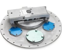 Крышка с люком для автоцистерны TITAN LOCK c отверстиями, алюминий, 500мм, TL500MC-AT