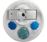 Крышка с люком для автоцистерны TITAN LOCK c отверстиями, алюминий, 500мм, TL500MC-AT 3