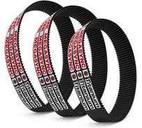 Зубчатый ремень MEGADYNE CTD 2450 14M ширина 30мм, 175шт зуб., TITANIUM CARBON, 30CTD142450TTM