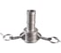Камлок тип С (розетка с хвостовиком; 25 мм-1"; нержавеющая сталь) TITAN LOCK TL100CSS 1