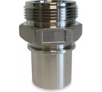 Штуцер с наружной резьбой под рукав 2"; латунь TITAN LOCK TLSM50BR