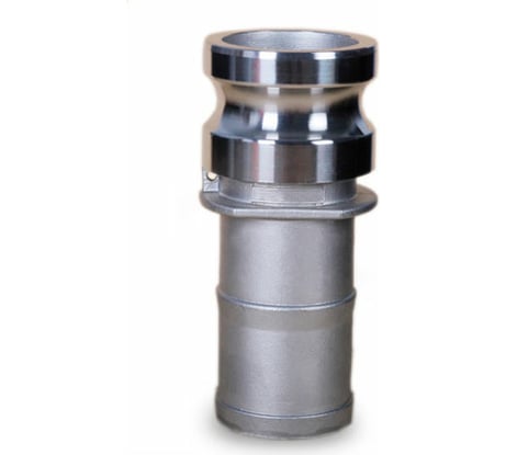 Камлок тип E (ниппель с хвостовиком; 25 мм-1"; нержавеющая сталь) TITAN LOCK TL100ESS