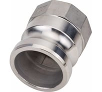 Камлок тип А (ниппель; внутренняя резьба BSP; 50 мм-2"; нержавеющая сталь) TITAN LOCK TL200ASS