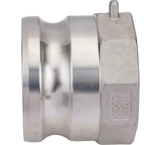 Камлок тип А (ниппель; внутренняя резьба BSP; 75 мм-3"; нержавеющая сталь) TITAN LOCK TL300ASS