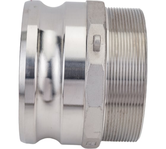 Камлок тип F (ниппель; наружная резьба BSP; 100 мм-4"; нержавеющая сталь) TITAN LOCK TL400FSS