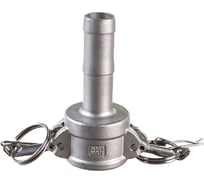 Камлок тип С (розетка с хвостовиком; 20 мм-3/4"; нержавеющая сталь) TITAN LOCK TL75CSS