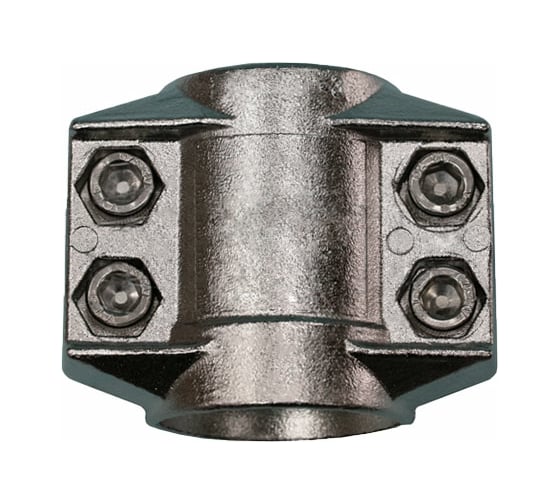 Усиленный 4-х болтовый хомут (нержавеющая сталь) TITAN LOCK TL75X8SS