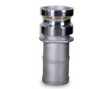 Камлок тип E (ниппель с хвостовиком; 200 мм-8"; нержавеющая сталь) TITAN LOCK TL800ESS