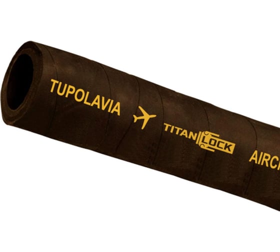 Рукав для авиа топлива напорный TITAN LOCK «TUPOLAVIA» d=100 мм, -30C, 20 Бар, 30 м TL100TUP_30