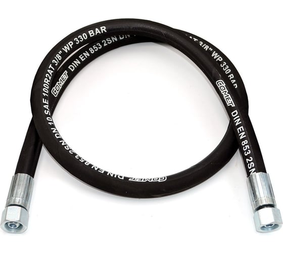 Рукав РВД HIMPT 10-2SN S22 DK М18x1.5 33МПа 1250 00008000029