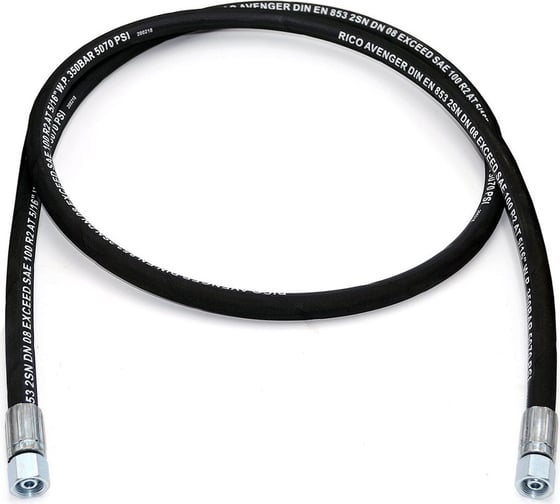 Рукав РВД HIMPT 08-2SN S19 DK М16x1.5 35МПа 2050 00008000017 1