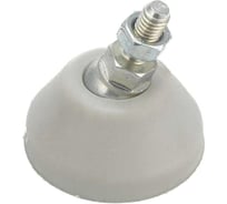 Регулируемая опора АЛТЕРВИА серая, M6x15, до 200 кг, нержавеющая сталь, A00021 2204006015 A00021.2204006015