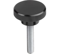 Ручка с накаткой KIPP K1223.302606X15