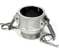 Камлок соединение типа B (4"; розетка; наружная резьба BSP; алюминий) TITAN LOCK TL400BAL