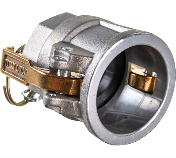 Камлок соединение типа D (1"; розетка; внутренняя резьба BSP; алюминий) TITAN LOCK TL100DAL