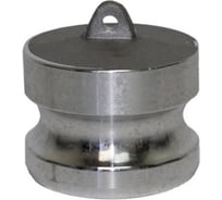 Камлок соединение типа DР (6"; заглушка для розетки; алюминий) TITAN LOCK TL600DPAL