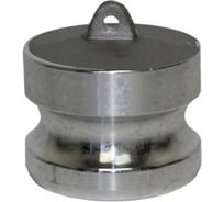 Камлок соединение типа DР (4"; заглушка для розетки; алюминий) TITAN LOCK TL400DPAL