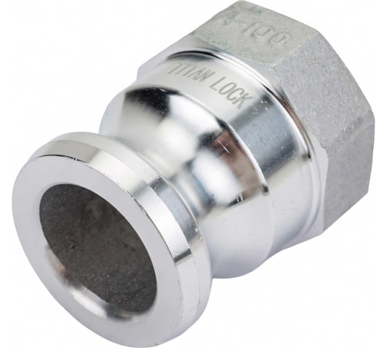 Камлок соединение типа А (1"; ниппель; внутренняя резьба BSP; алюминий) TITAN LOCK TL100AAL