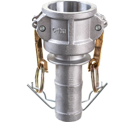 Камлок cоединение типа С (1"; розетка с хвостовиком; алюминий) TITAN LOCK TL100CAL