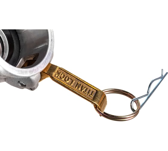 Камлок соединение типа D (1.25"; розетка; внутренняя резьба BSP; алюминий) TITAN LOCK TL125DAL