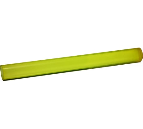 Полиуретановый стержень HIMPT Ф 35 мм ШОР А85 Китай 500 мм, 0.6 кг, жёлтый 00028005048