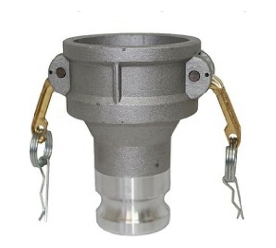 Камлок соединение типа DА (переходник розетка 2" х ниппель 3"; алюминий) TITAN LOCK TL2030DAAL