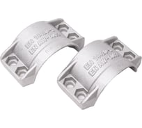 Хомут усиленный 4-х болтовый (50х8; алюминий) TITAN LOCK TL50X8AL