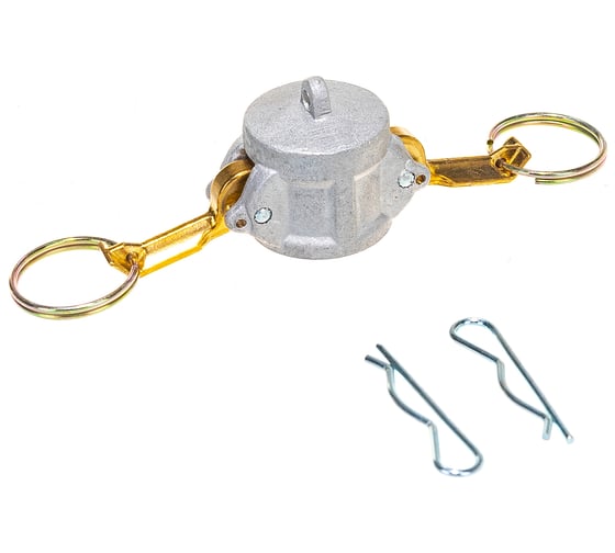 Камлок соединение типа DC (0.5"; заглушка для ниппеля; алюминий) TITAN LOCK TL50DCAL 1
