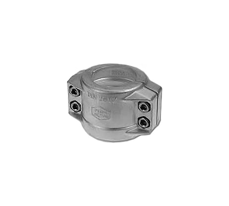 Хомут усиленный 4-х болтовый (32х6; алюминий) TITAN LOCK TL32X6AL