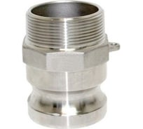 Камлок соединение типа F (0.75"; ниппель; наружная резьба BSP; алюминий) TITAN LOCK TL75FAL
