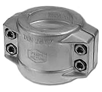 Хомут усиленный 4-х болтовый (50х10; алюминий) TITAN LOCK TL50X10AL