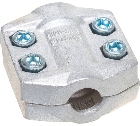 Хомут усиленный 4-х болтовый (13х5; алюминий) TITAN LOCK TL13X5AL
