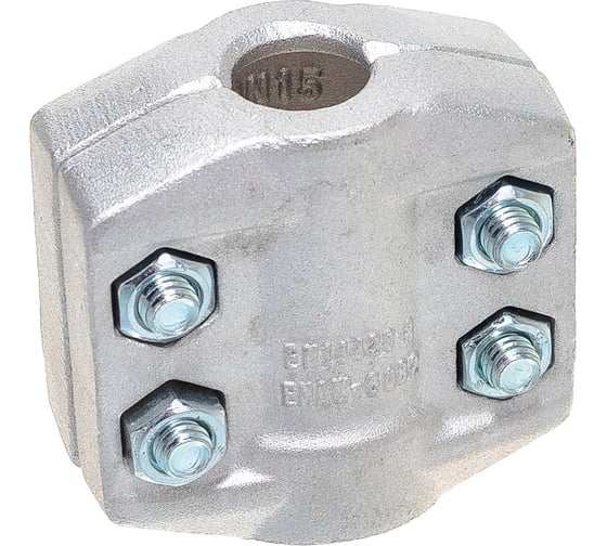 Хомут усиленный 4-х болтовый (13х5; алюминий) TITAN LOCK TL13X5AL