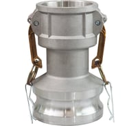 Камлок соединение типа DА (переходник розетка 3" х ниппель 4"; алюминий) TITAN LOCK TL3040DAAL