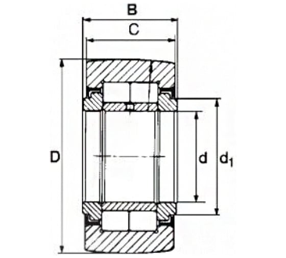Опорный ролик ISKRA NUTR3580-ISKRA