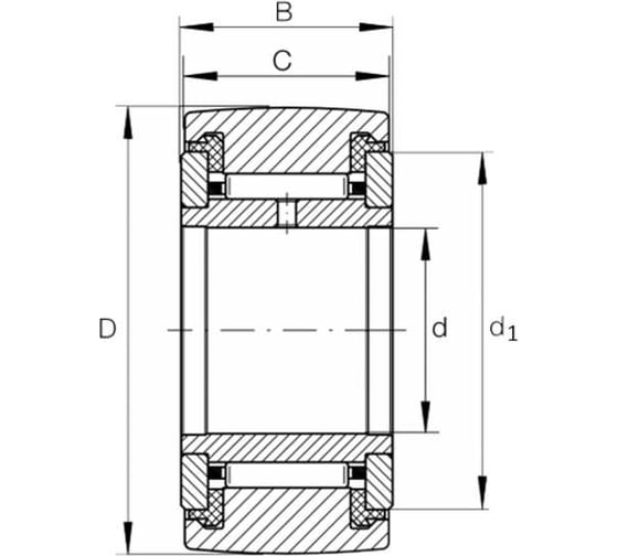Опорный ролик ISKRA NATR17PP-ISKRA