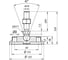 Регулируемая опора Алтервиа серая, M16x200, до 900 кг A00022.2112016200 5