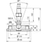 Регулируемая опора Алтервиа серая, M16x125, до 900 кг A00022.2112016125 5