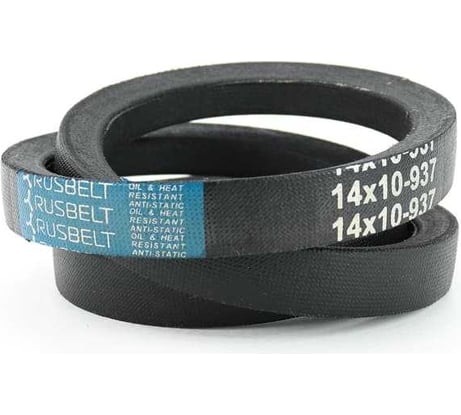 Клиновой ремень Rusbelt 14*10-937, ГОСТ 5813-93 00-00022118