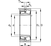 Подшипник FAG 24040-BE-XL-K30-C3