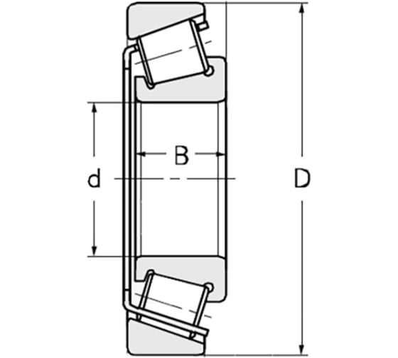 Подшипник ZWZ 30310 , 30310ZWZ