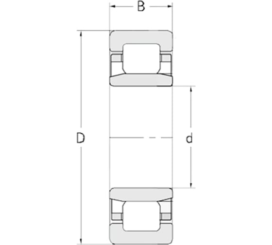 Подшипник ZWZ NU2216EM , NU2216EMZWZ