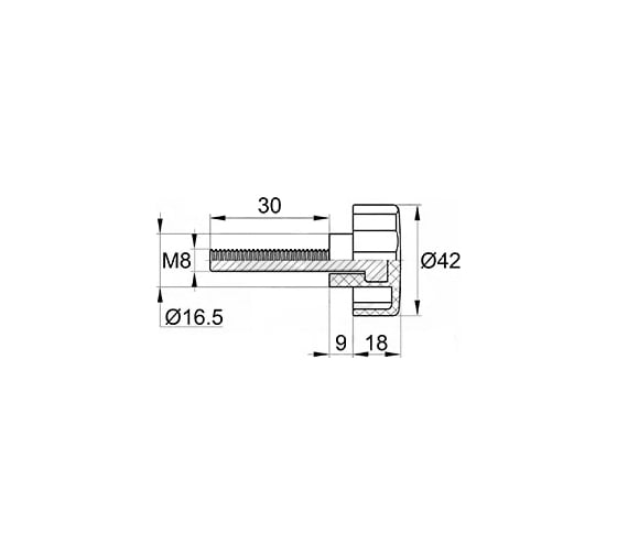 Фиксатор IVK group Ф42М8-30ЧН