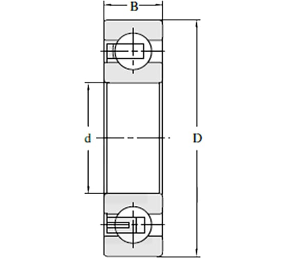 Подшипник ZWZ 6010