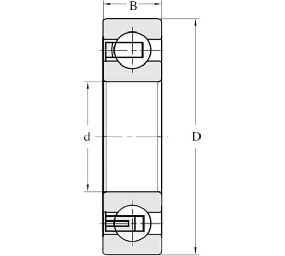 Подшипник ZWZ 7208ACM