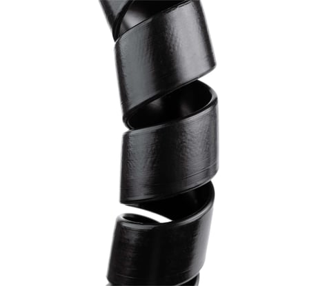 Защитная пластиковая спираль УРДЮГА d 9мм, черная URСП09Ч02