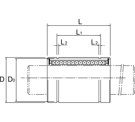 Линейный подшипник TECHNIX LM12LUUTEСHNIX