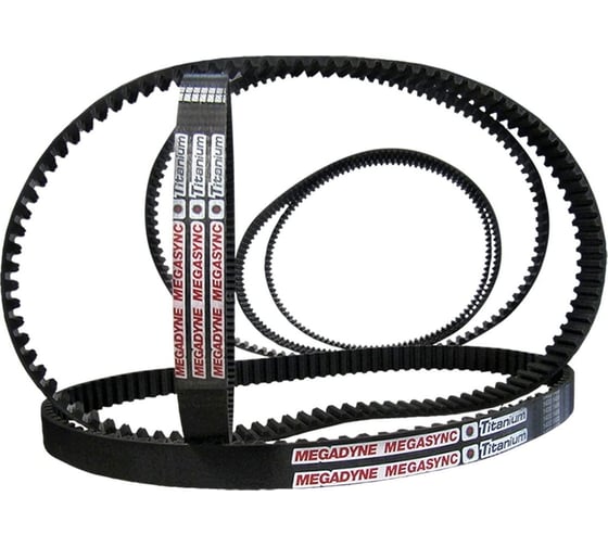 Зубчатый ремень MEGADYNE TITANIUM CTD 1610 C14M, ширина 115 мм 115CTD141610TTM 1