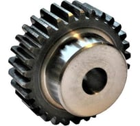 Зубчатая шестерня под расточку со ступицей и калеными зубьями TECHNIX М=2, Z=24 PM28T24